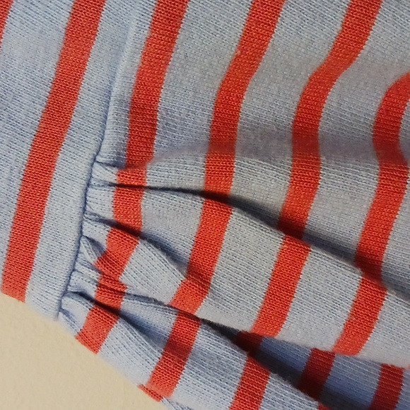 Madewell Bell Long Sleeve Striped Top Size S - Picture 5 of 13